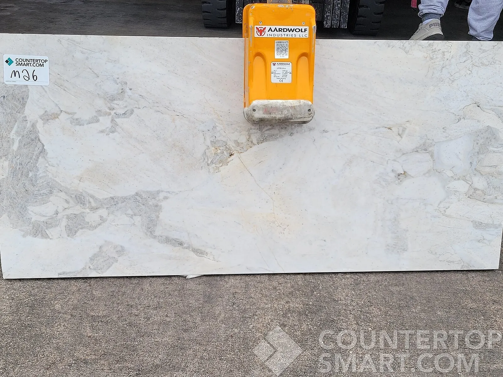 Full image of Unknown Marble countertop slab