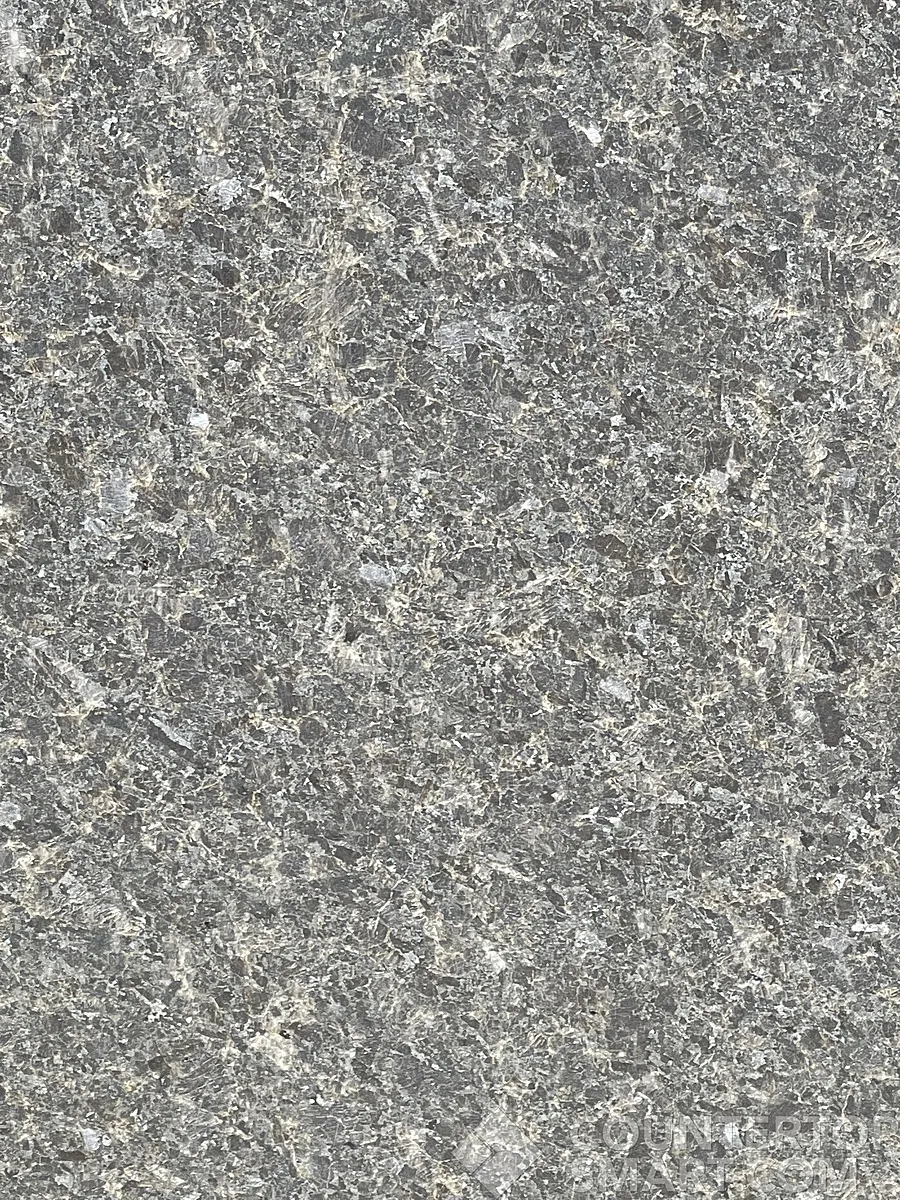 Closeup image of Bengal Black Granite countertop slab