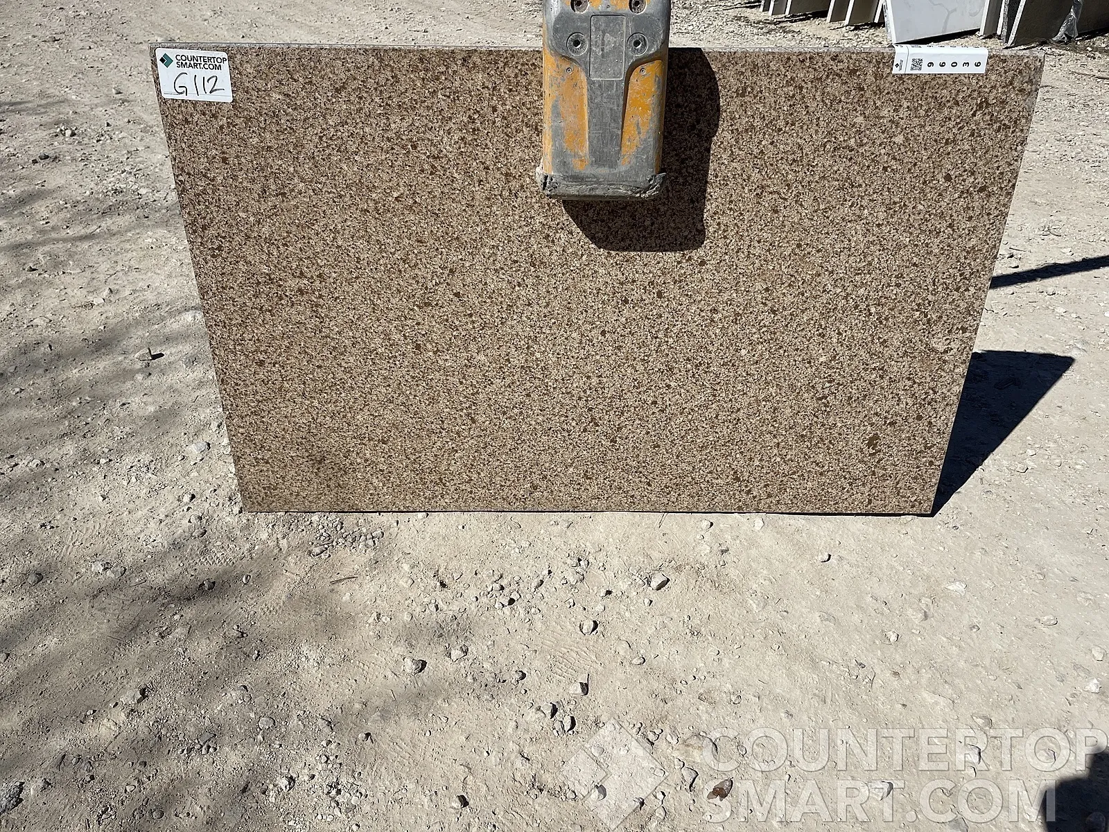 Full image of Caesarstone Chocolate Truffle Quartz countertop slab