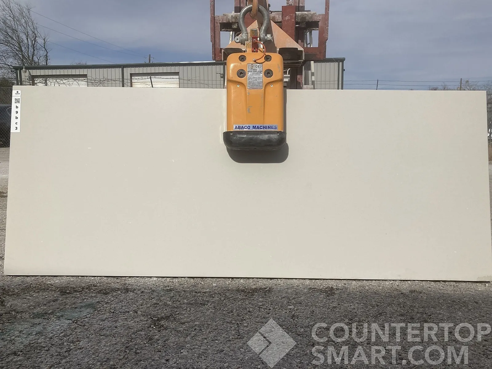 Full image of Cambria Winterbourne Quartz countertop slab