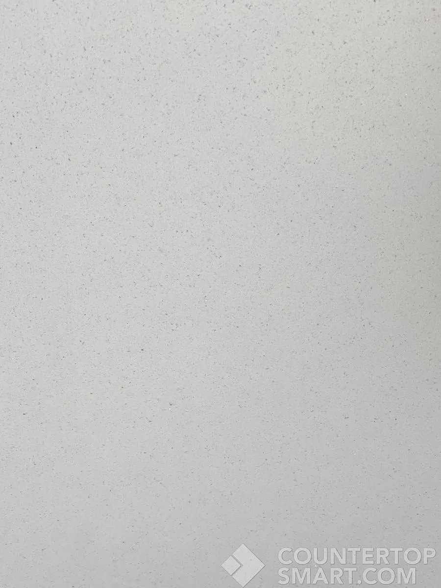 Closeup image of Arizona Tile Glisten Quartz countertop slab