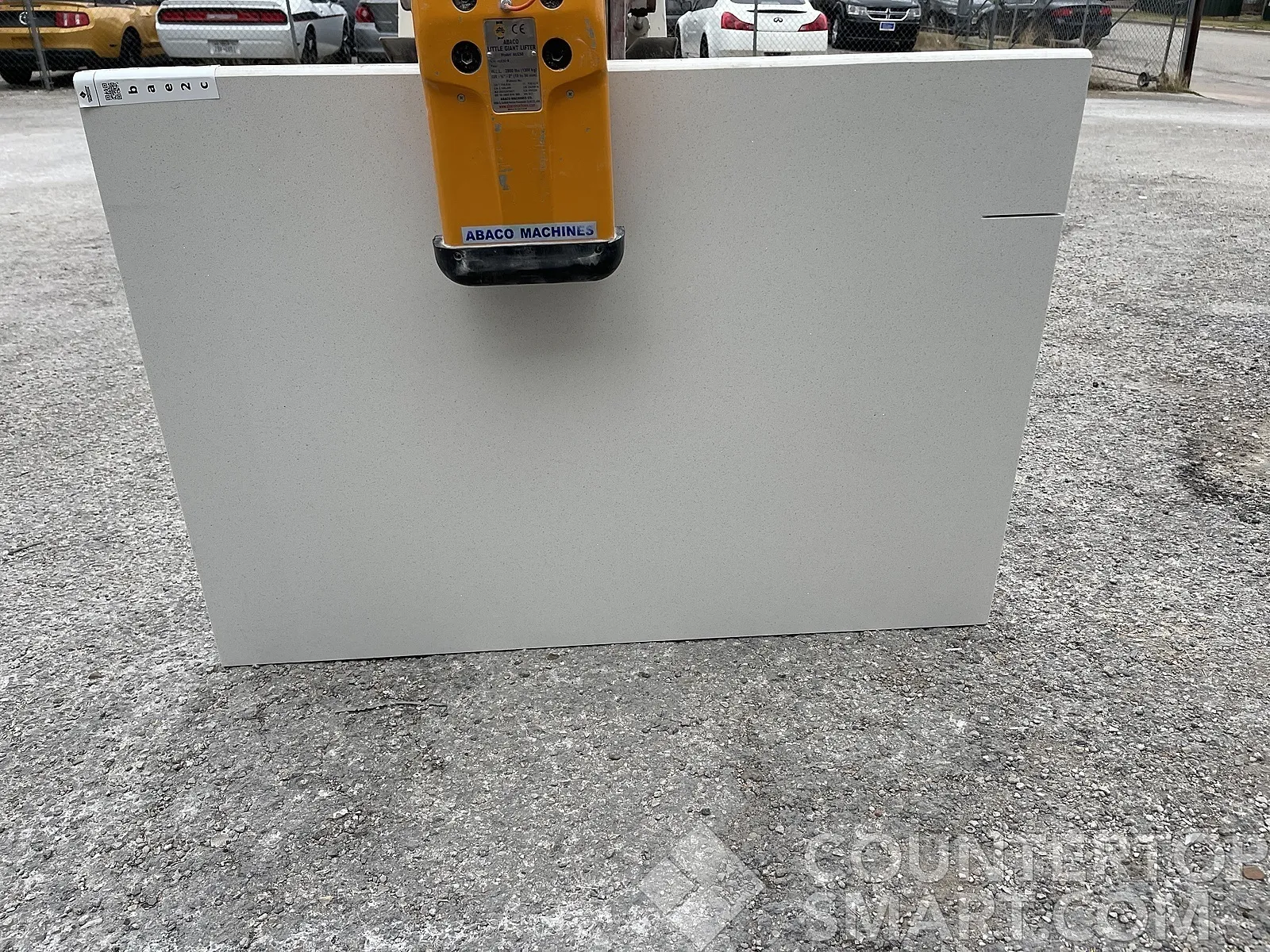 Full image of Arizona Tile Glisten Quartz countertop slab