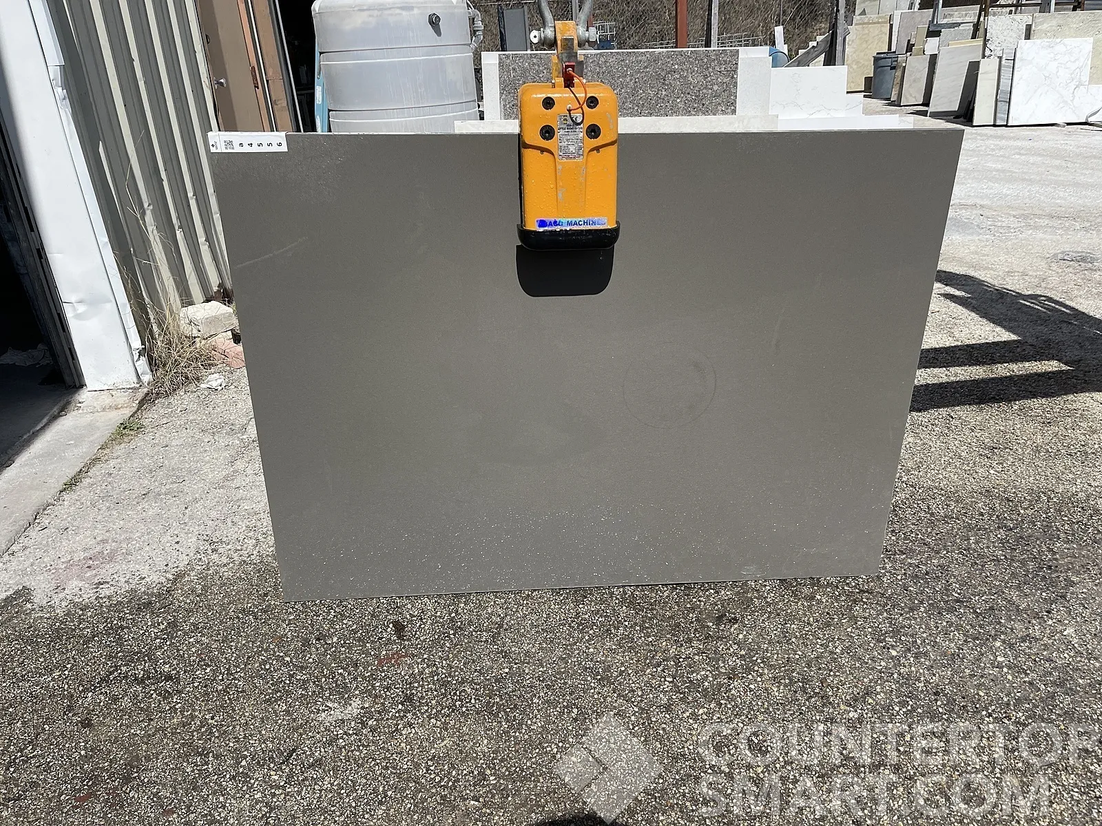 Closeup image of Silestone Grey Expo Quartz countertop slab