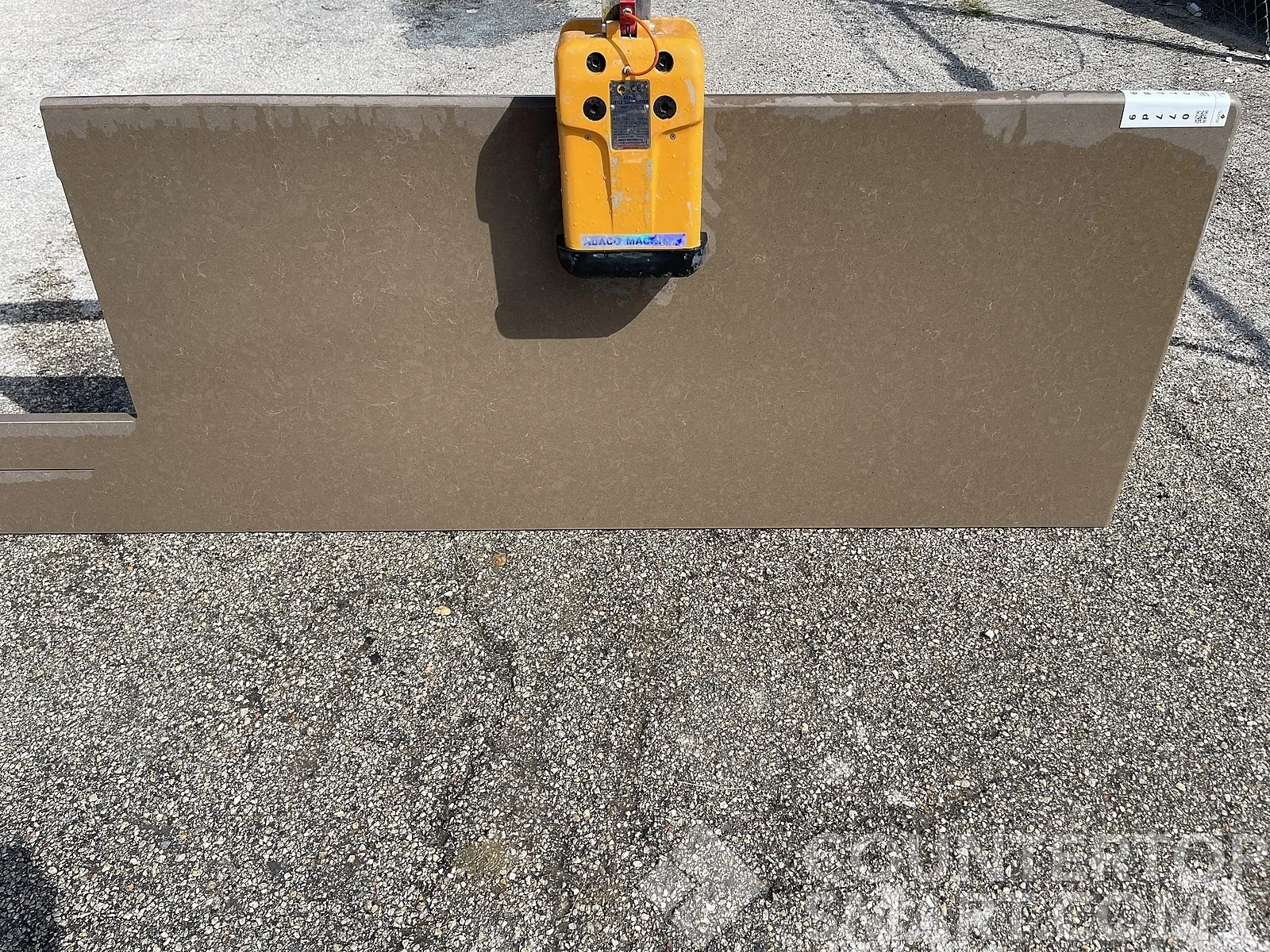 Full image of Silestone Iron Bark Quartz countertop slab