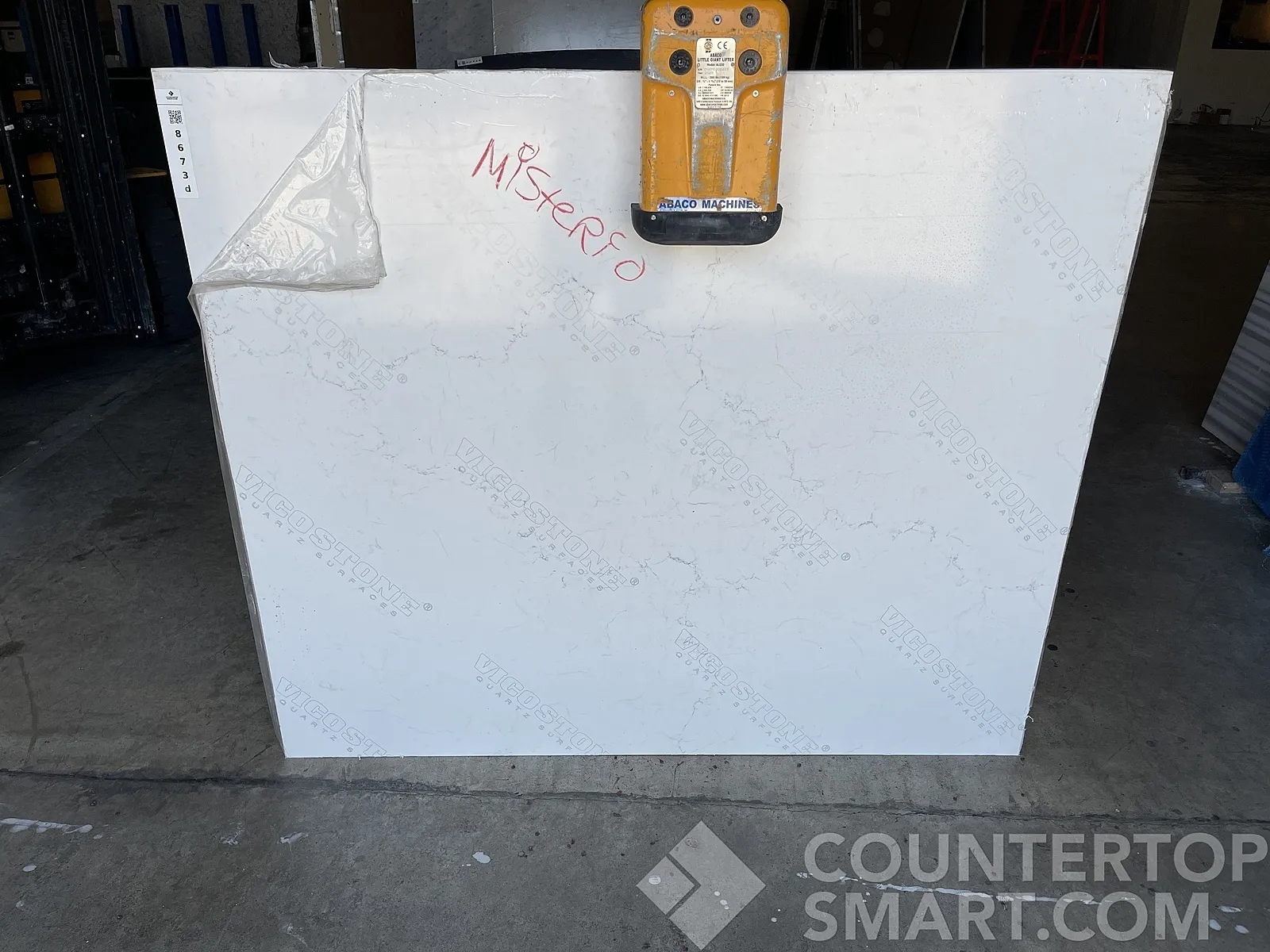Full image of Vicostone Misterio Quartz countertop slab