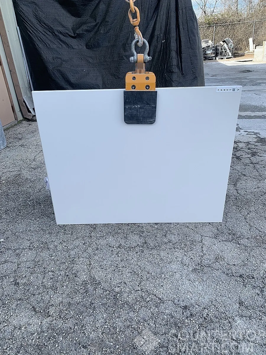 Full image of Q Quartz Frost White Quartz countertop slab