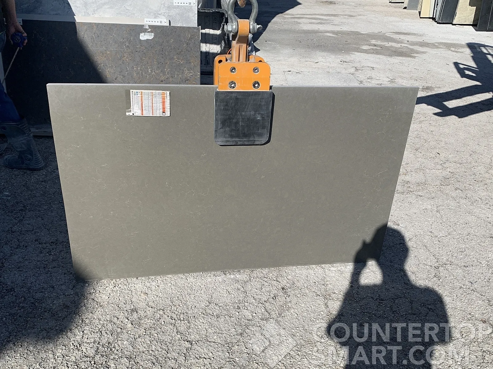 Full image of Silestone Altair Quartz countertop slab
