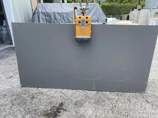 Full image of Silestone Grey Expo Quartz countertop slab