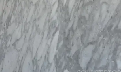 Full image of Carrara Marble countertop slab