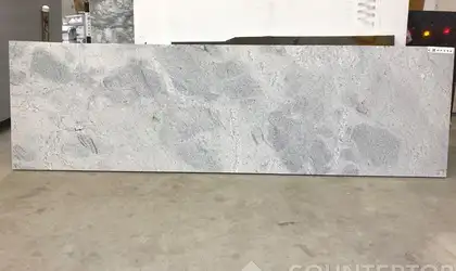 Full image of Himalaya White Grey Granite countertop slab