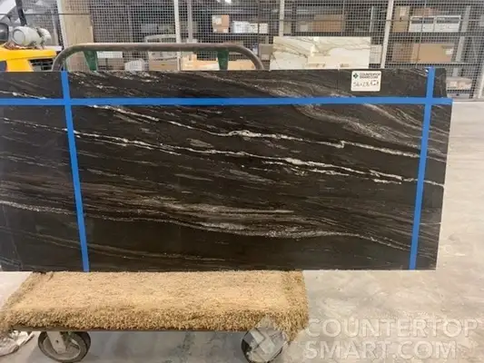 Closeup image of Antique White Granite countertop slab