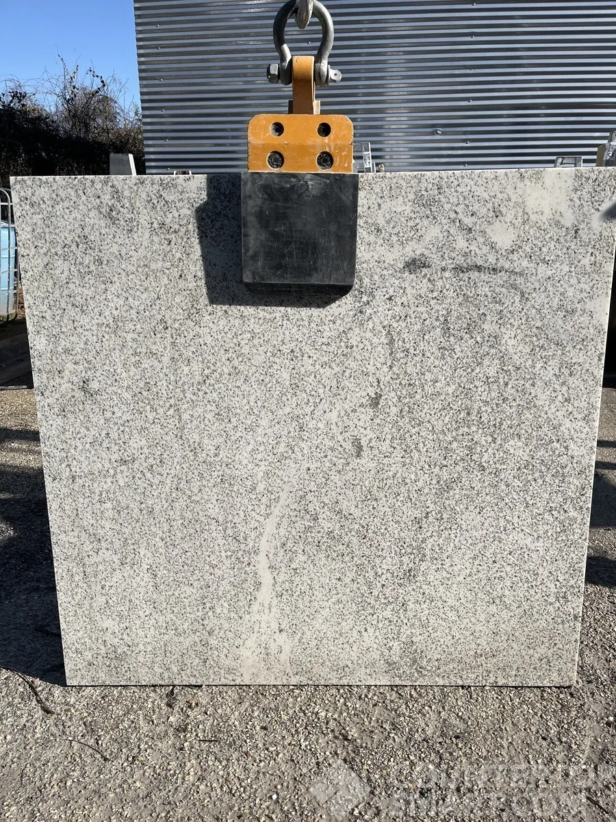 Full image of Blanco Real Grey Granite countertop slab