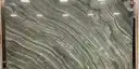 Full image of Vivid Green Grey Quartzite countertop slab