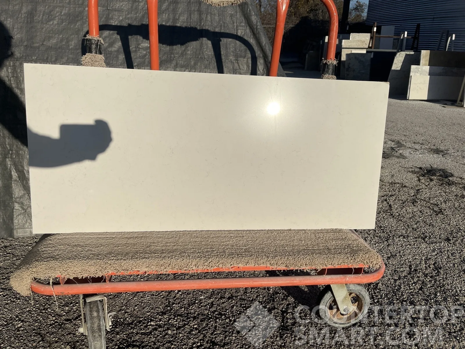 Full image of Silestone Miami Vena Quartz countertop slab