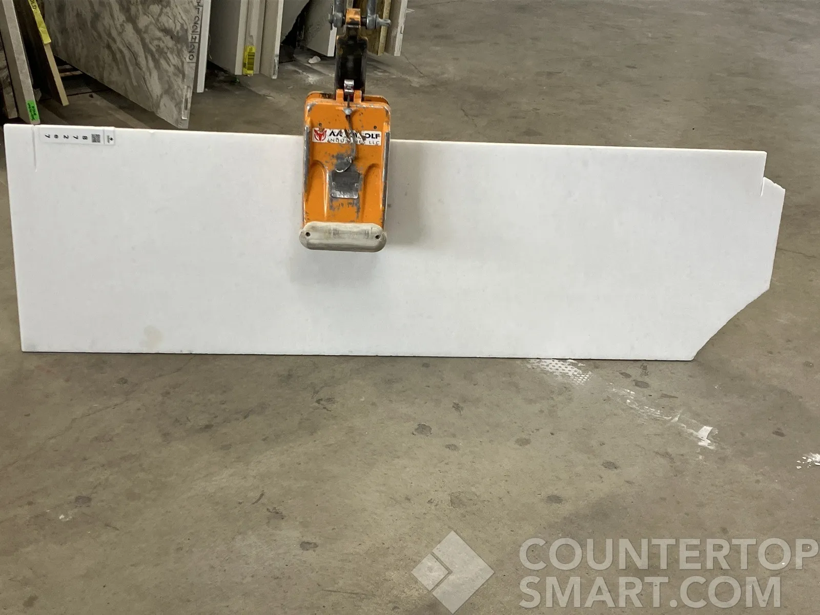Full image of Shadow Storm Marble countertop slab
