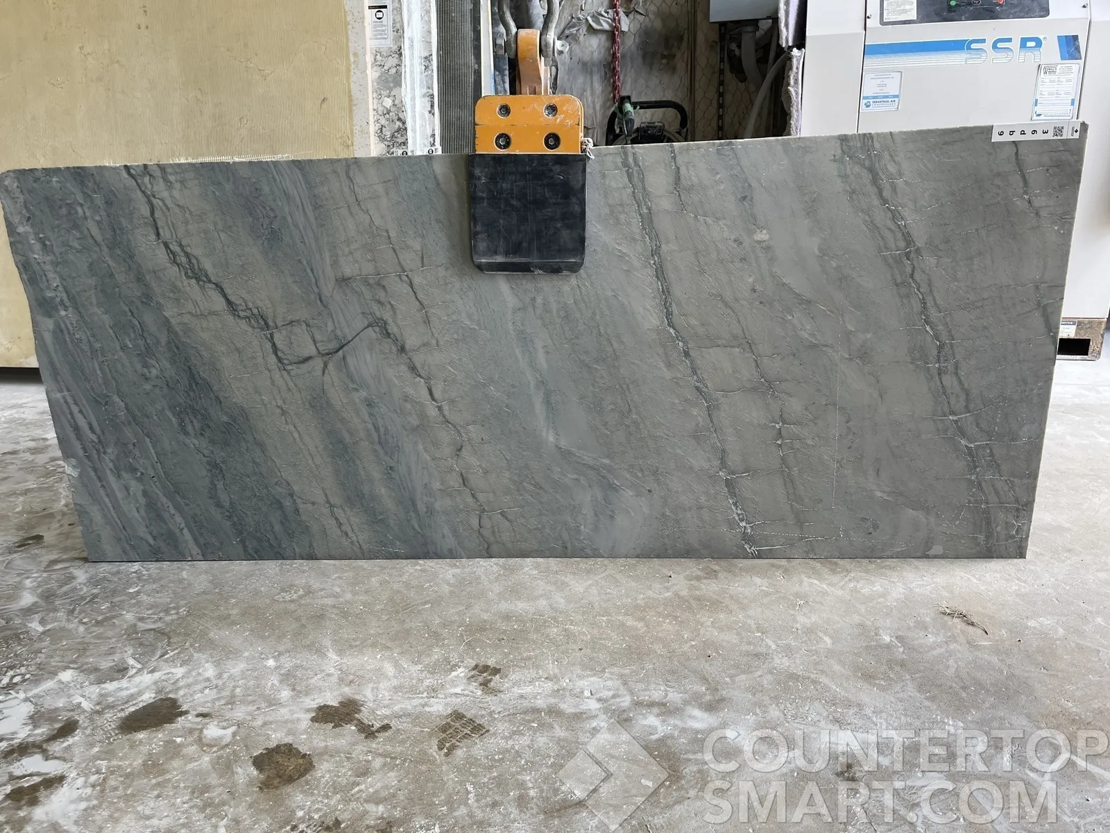 Full image of Leblon Premium Cream Quartzite countertop slab