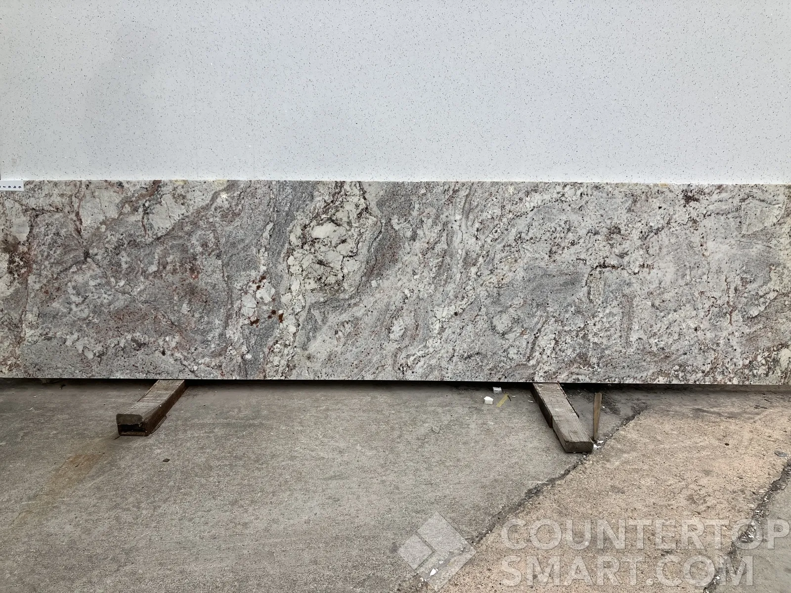 Full image of Giallo Fiesta Grey Granite countertop slab