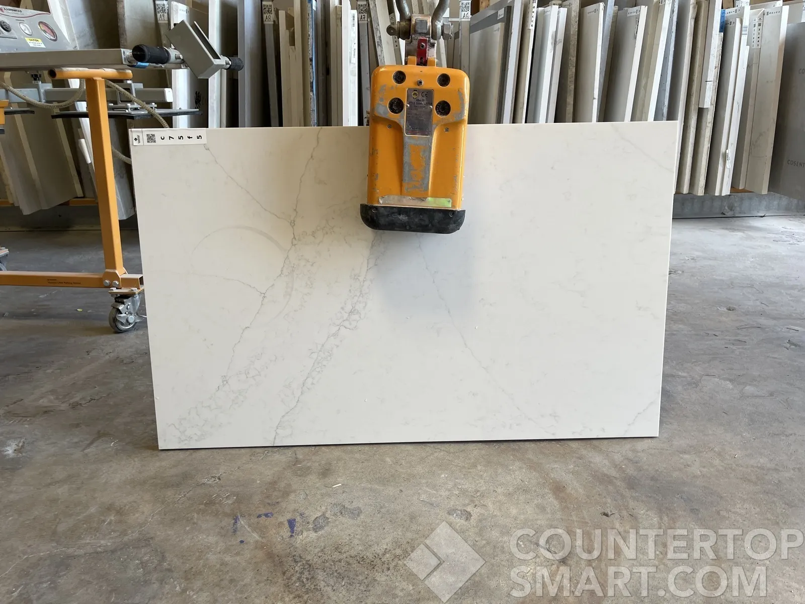 Full image of MetroQuartz Moritz Quartz countertop slab