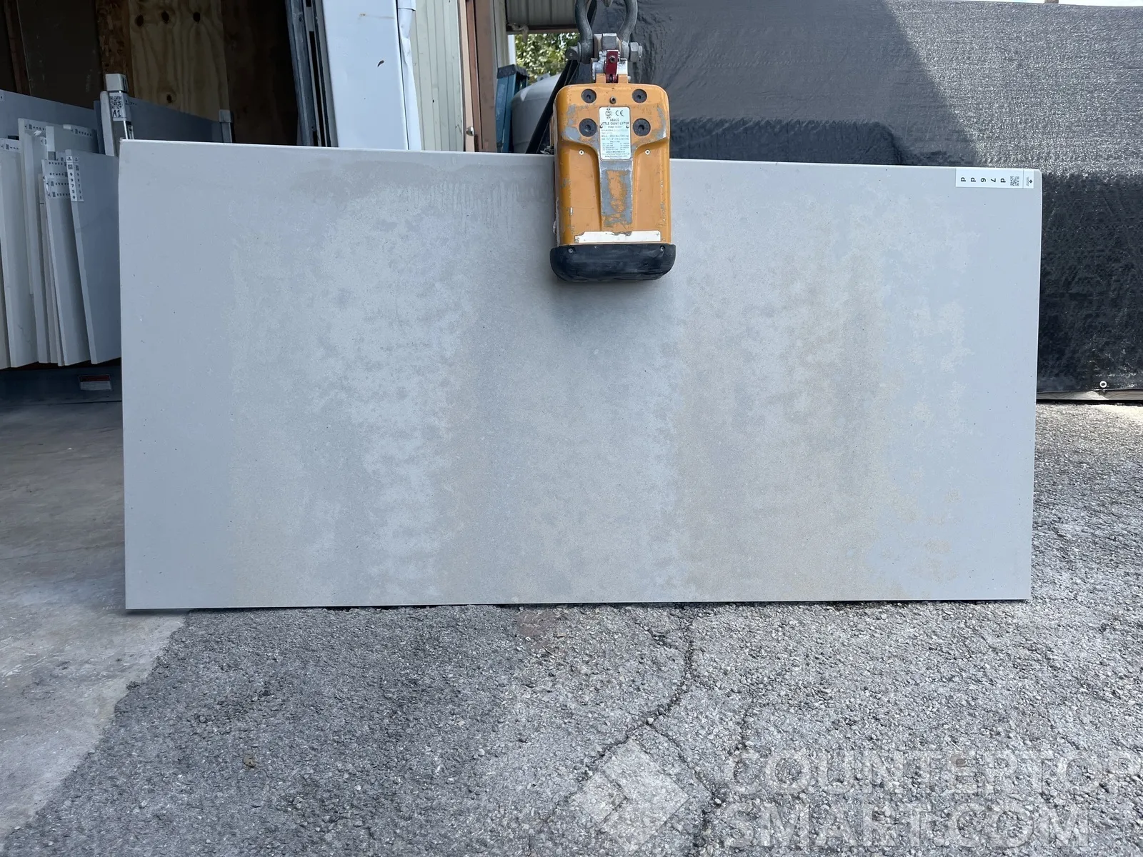 Full image of Caesarstone Primordia Quartz countertop slab