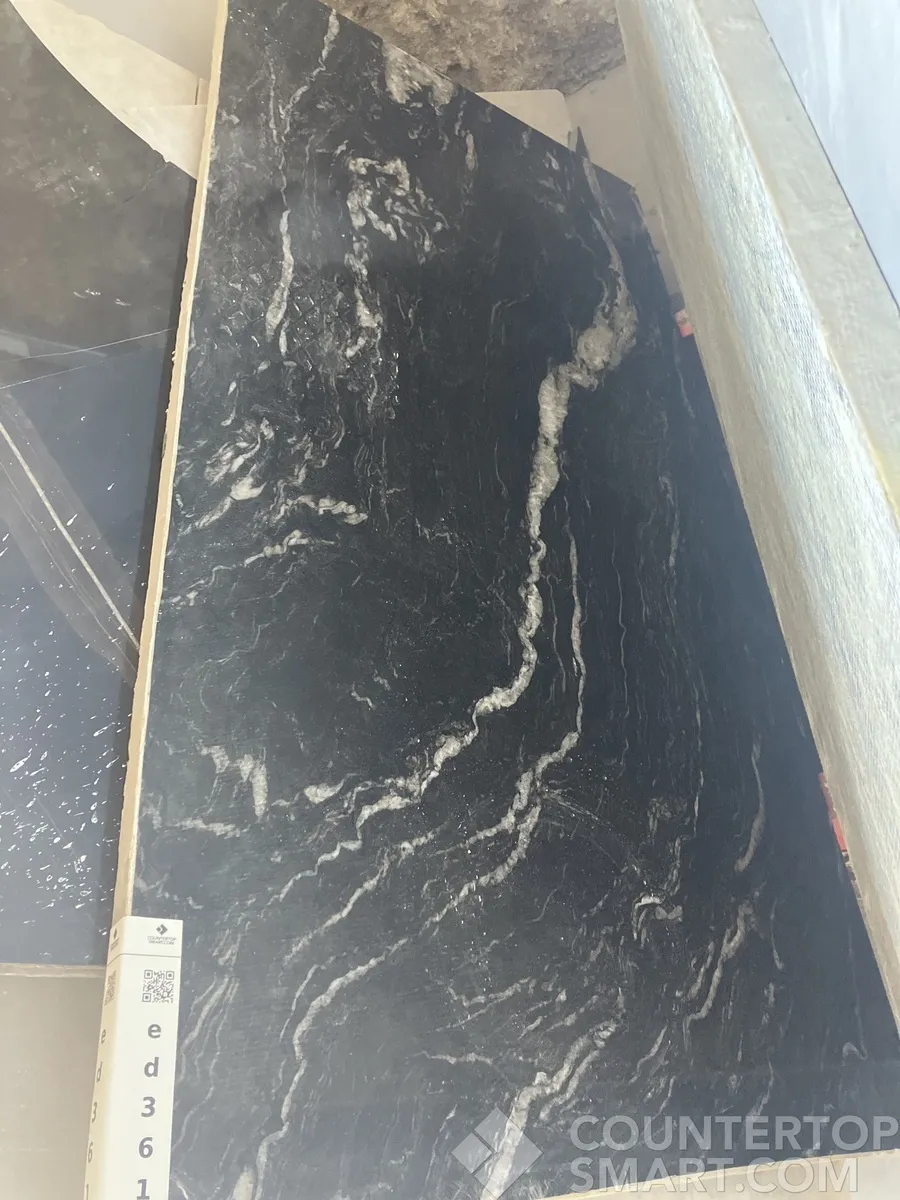 Full image of Black Forest Granite countertop slab