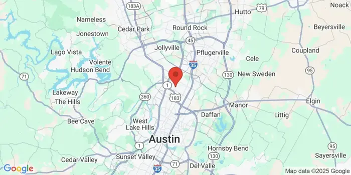 Austin, TX location map