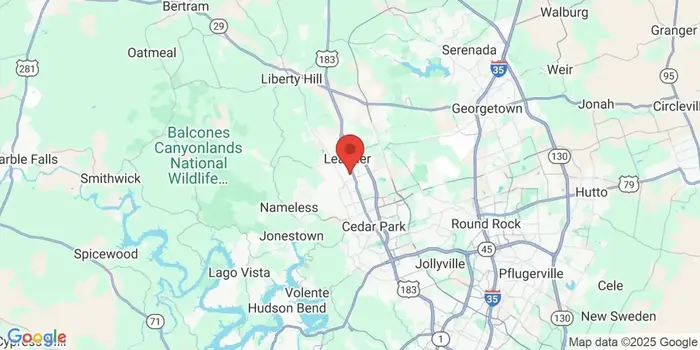 Austin, TX location map