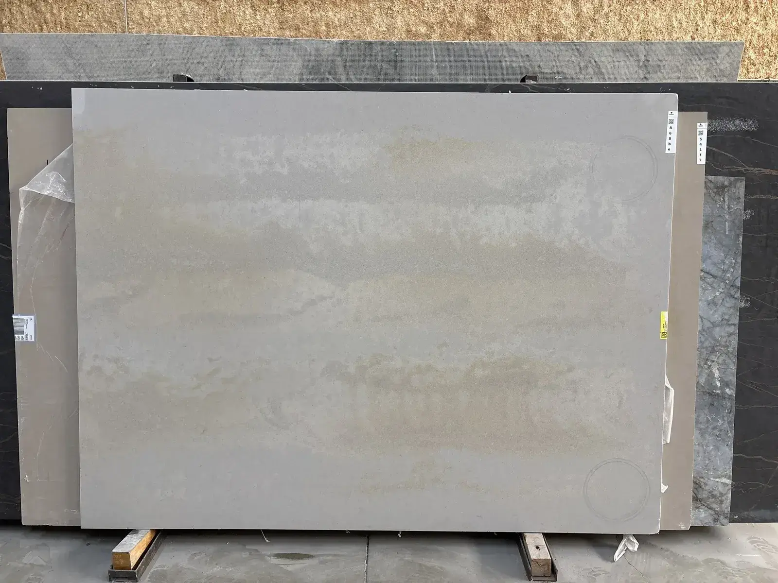 Full image of Caesarstone Primordia Quartz countertop slab