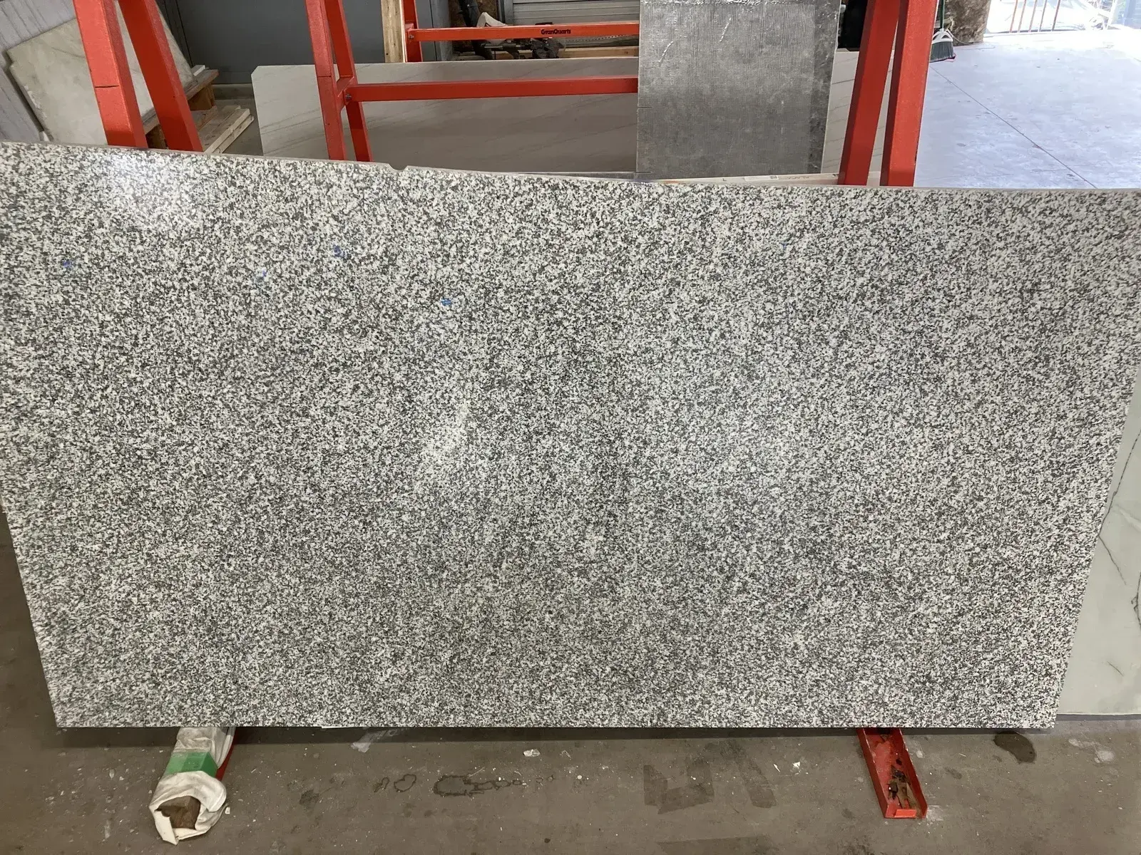 Full image of Luna Pearl Granite countertop slab