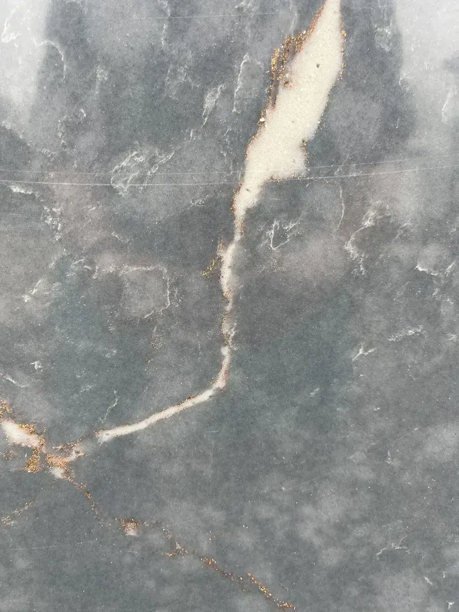 Closeup image of Silestone Parisien Blue Blue Quartz countertop slab