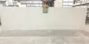Full image of Stratus Quartz Magnifico White Quartz countertop slab