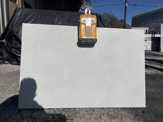 Full image of Dekton Sandik Cream Sintered countertop slab