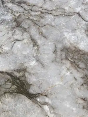Closeup image of Nordic Crystal Grey Quartzite countertop slab