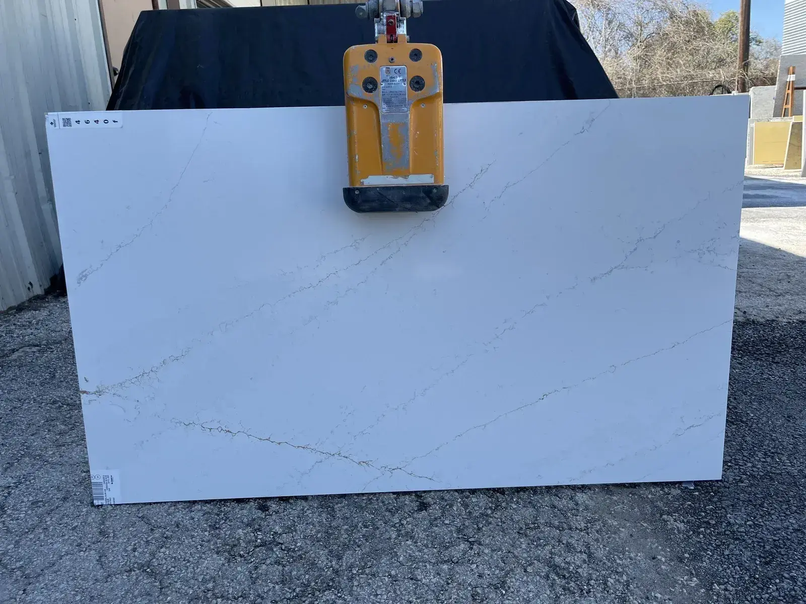 Full image of Silestone Ethereal Glow White Quartz countertop slab