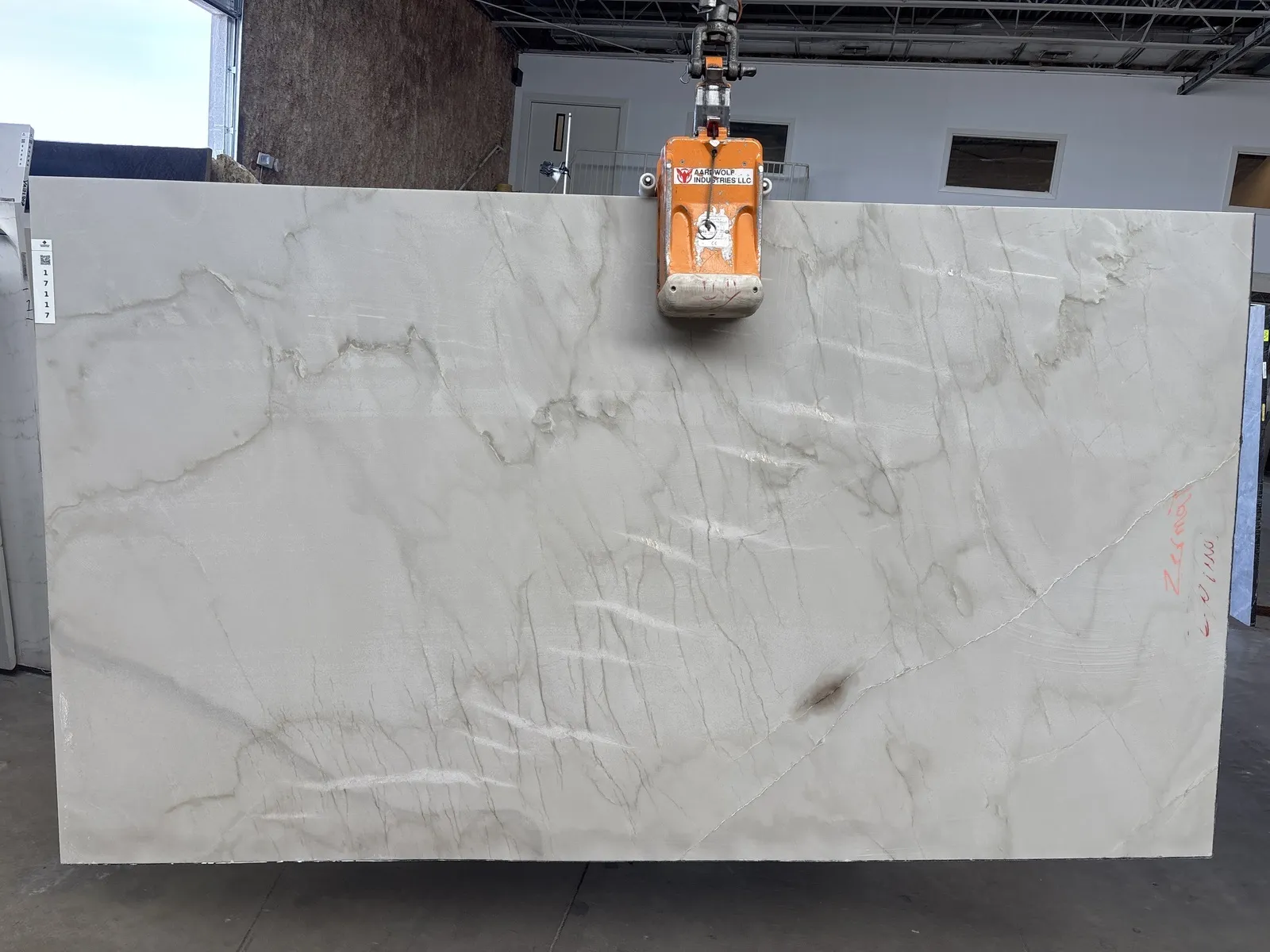 Full image of Mont Blanc Quartzite countertop slab