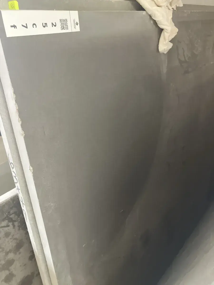 Full image of Q Quartz Grey Expo Grey Quartz countertop slab