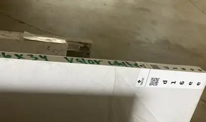 Full image of Daltile Valor White White Quartz countertop slab