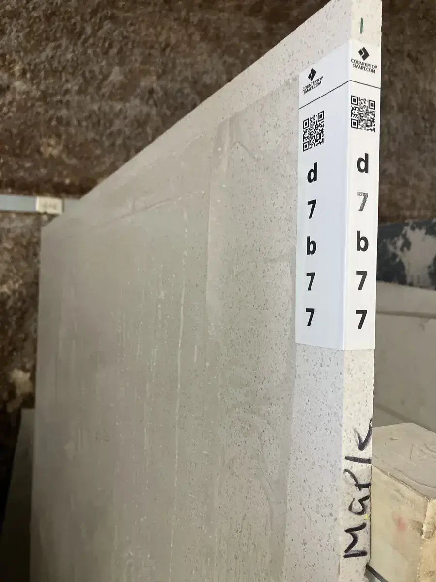 Full image of Silestone Blanco Maple White Quartz countertop slab