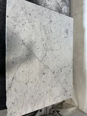 Full image of Bianco Carrara Marble countertop slab