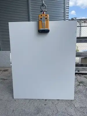 Full image of Stratus Quartz White Dove White Quartz countertop slab