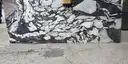 Full image of Calacatta Viola White Marble countertop slab