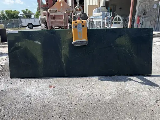 Full image of Avocado Green Quartzite countertop slab