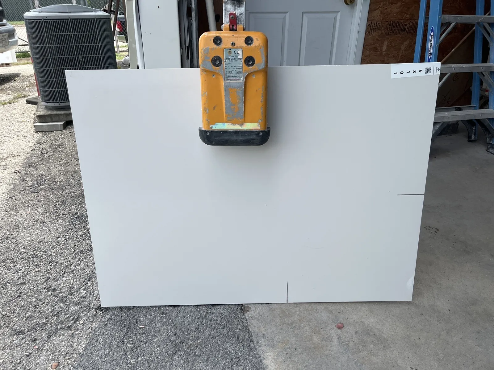 Full image of Silestone Miami White White Quartz countertop slab