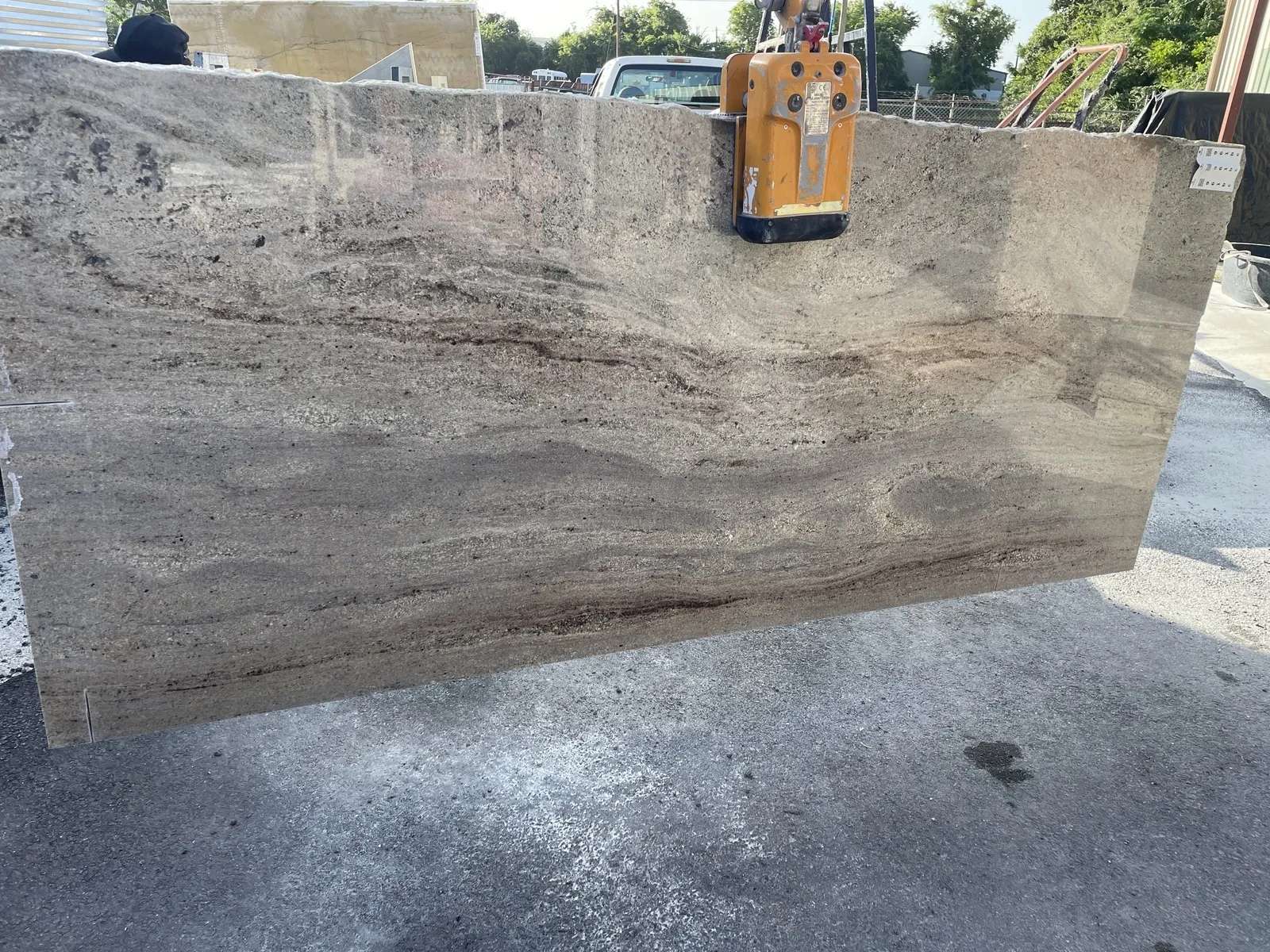 Full image of Astoria Grey Granite countertop slab