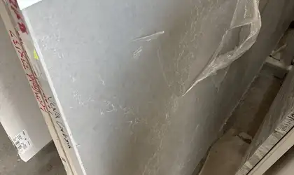 Full image of Q Quartz Vena Carbona Quartz countertop slab