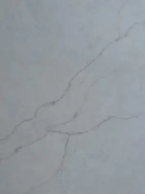 Closeup image of Stratus Quartz Ethereal White Quartz countertop slab