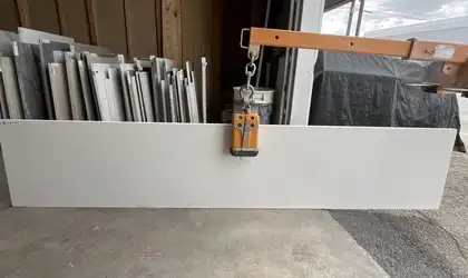 Full image of CRS Quartz Absolute White Super Jumbo White Quartz countertop slab