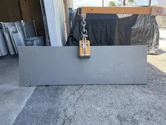 Full image of Caesarstone Pebble Quartz countertop slab