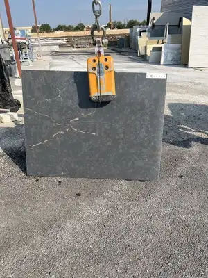 Full image of Silestone Parisien Blue Blue Quartz countertop slab