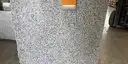 Full image of Bianco Antico Grey Granite countertop slab