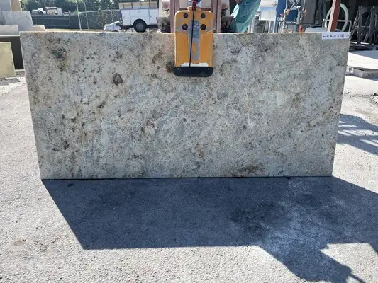 Full image of Colonial Gold Granite countertop slab